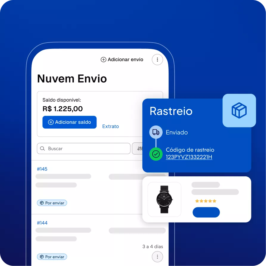 Imagem slider nuvem envio