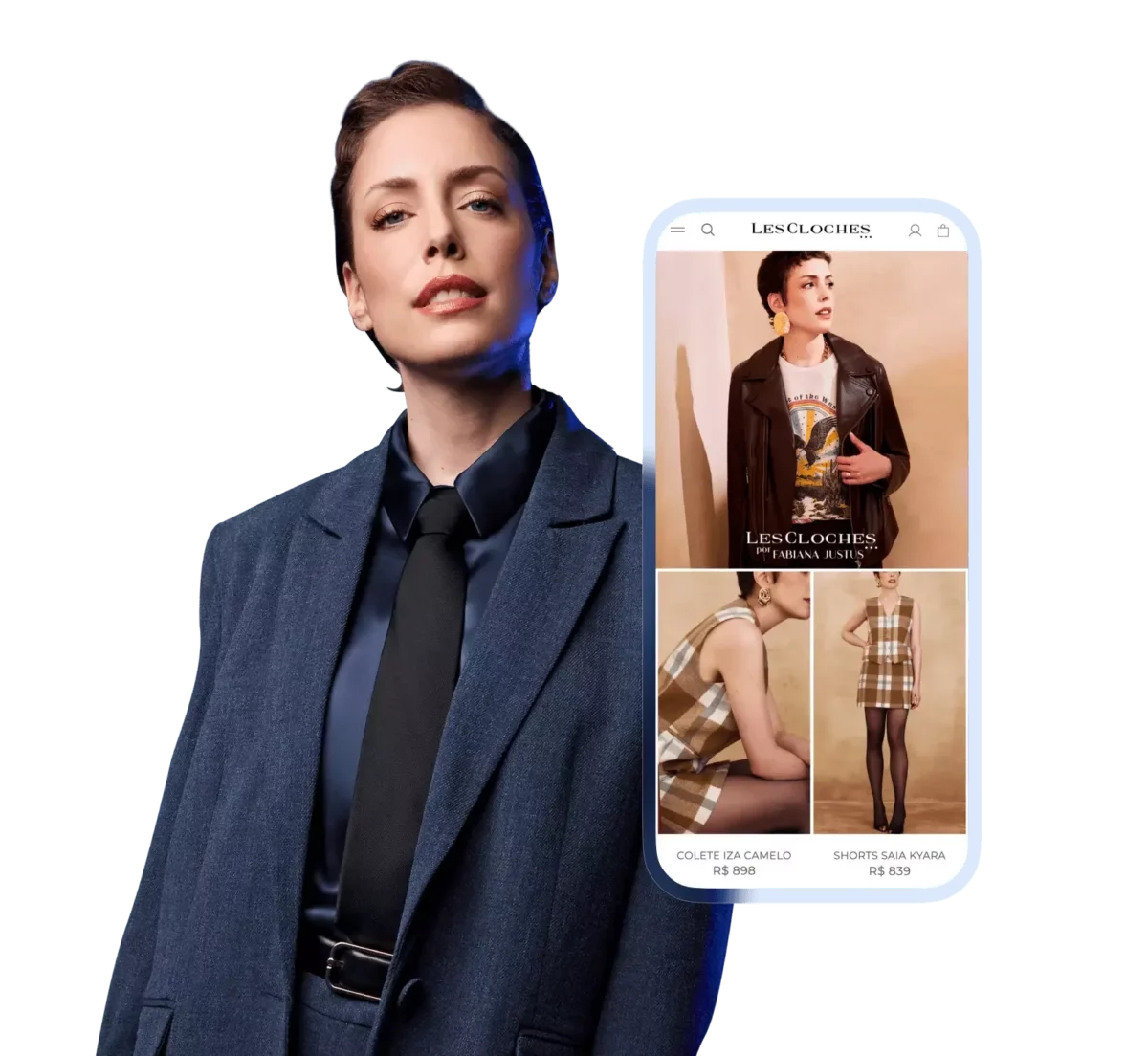 Imagem de Fabi Justus, embaixadora da Nuvemshop