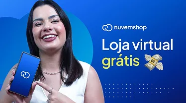 Como criar uma LOJA VIRTUAL GRÁTIS na Nuvemshop?