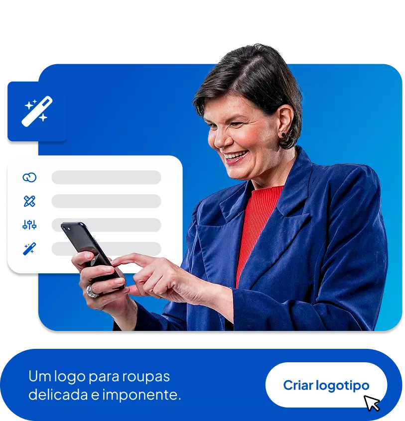 Imagem banner criador de logo