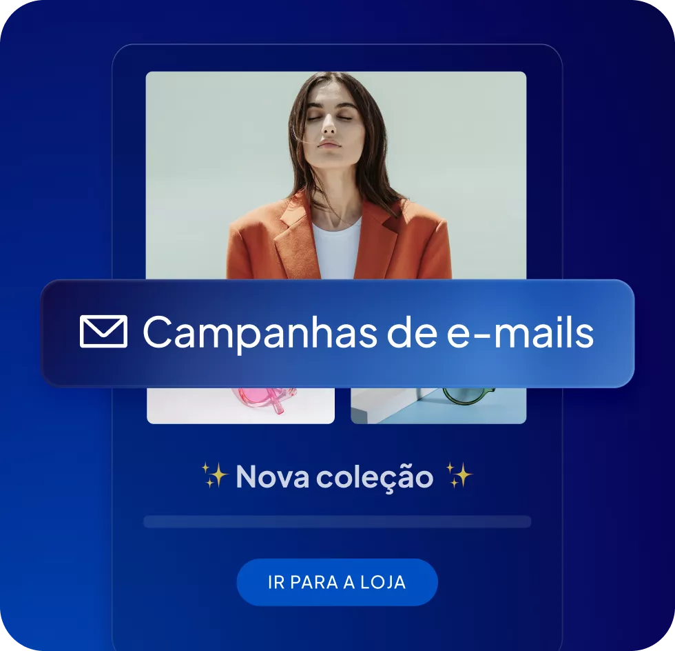 Imagem de campanha de e-mails de loja virtual