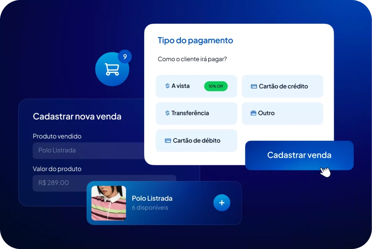 Uma loja só, online e na loja física