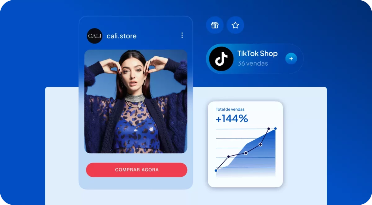 Sua loja integrada com o TikTok Shop
