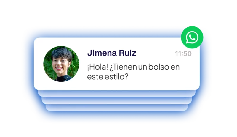 Del mensaje a la venta, por WhatsApp