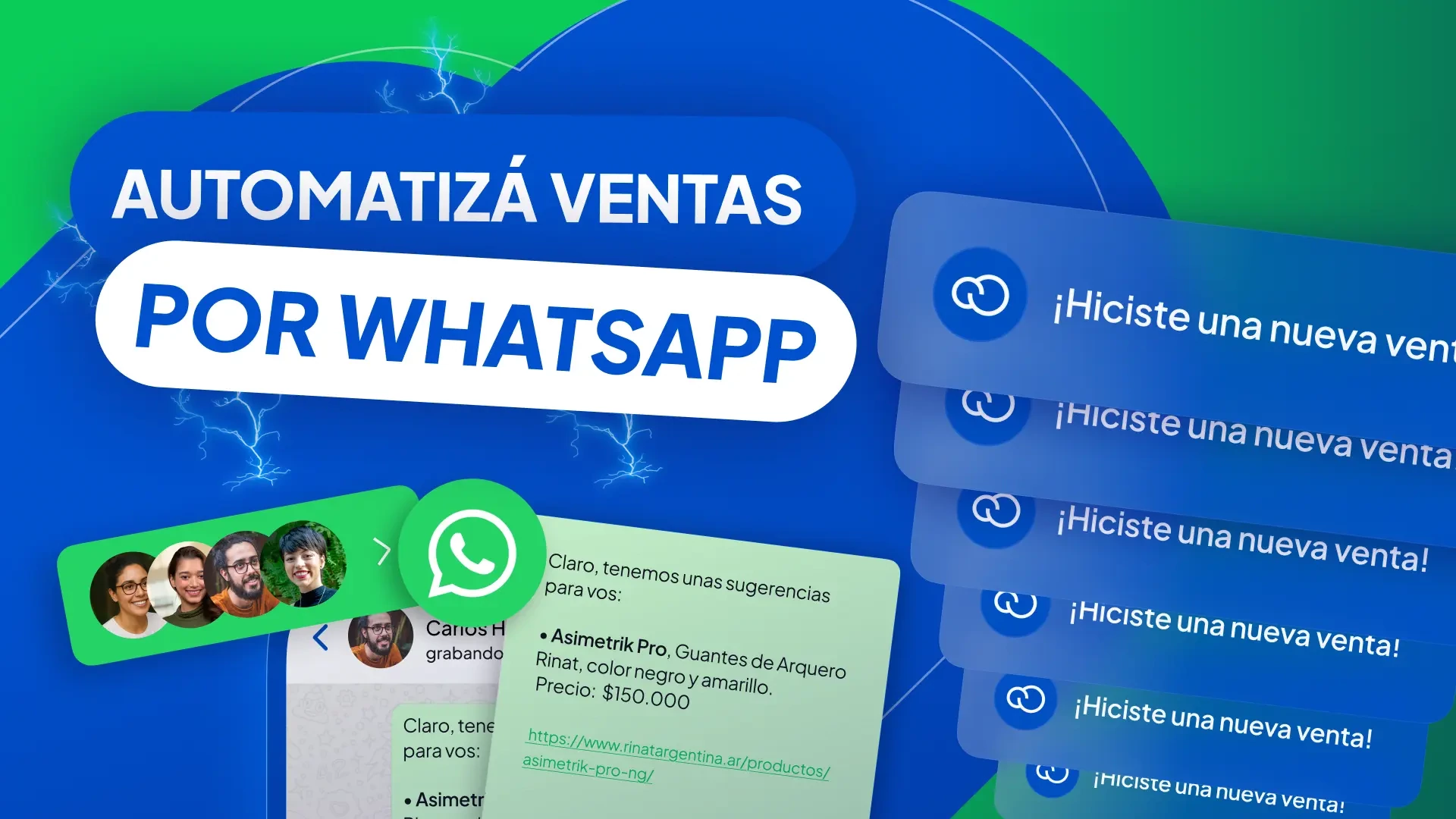 Automatizá ventas por WhatsApp con notificaciones de nuevas ventas