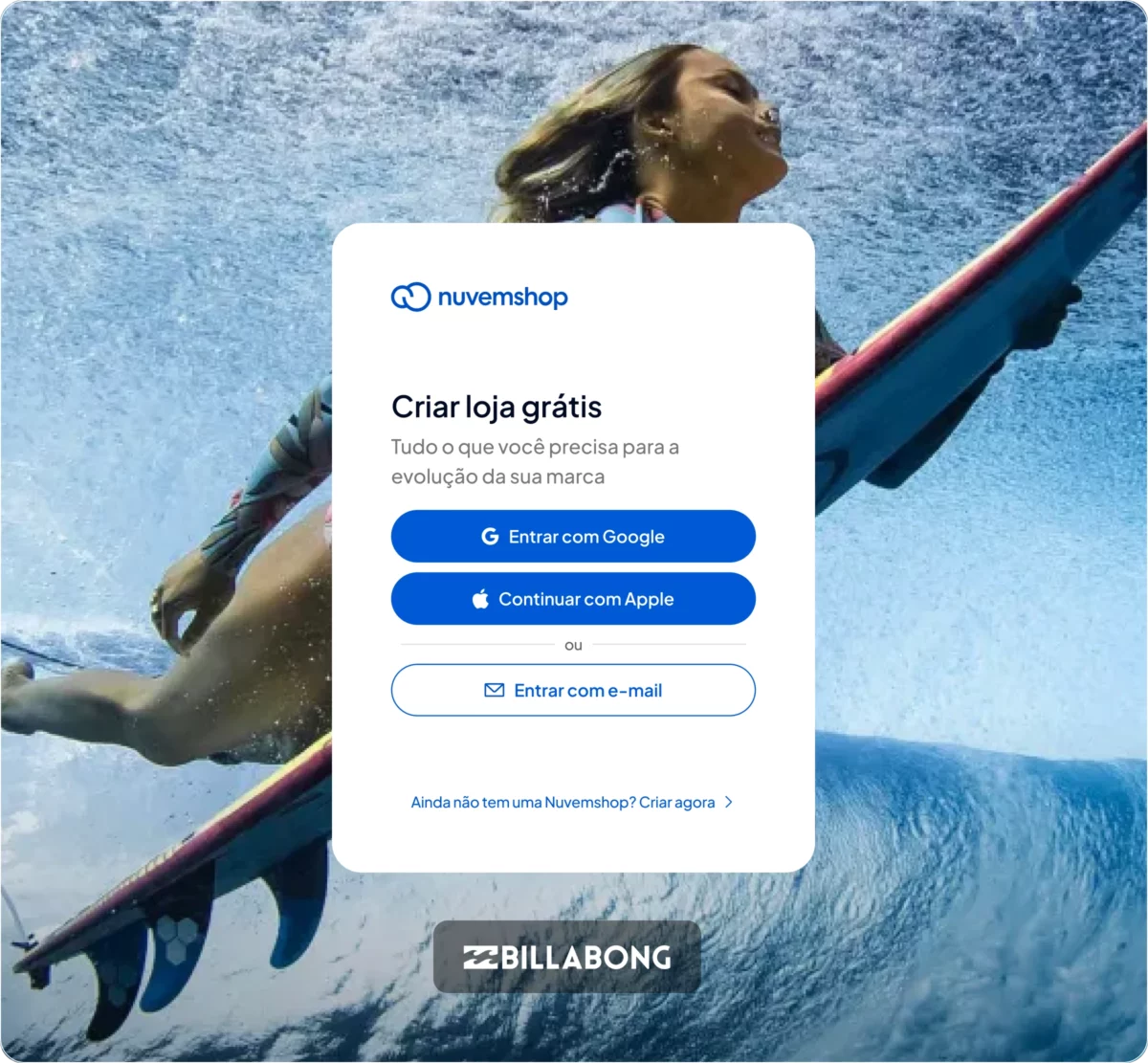 imagem em formato de montagem, que mostra mulher mais velha navegando pelo celular na plataforma de e-commerce da nuvemshop