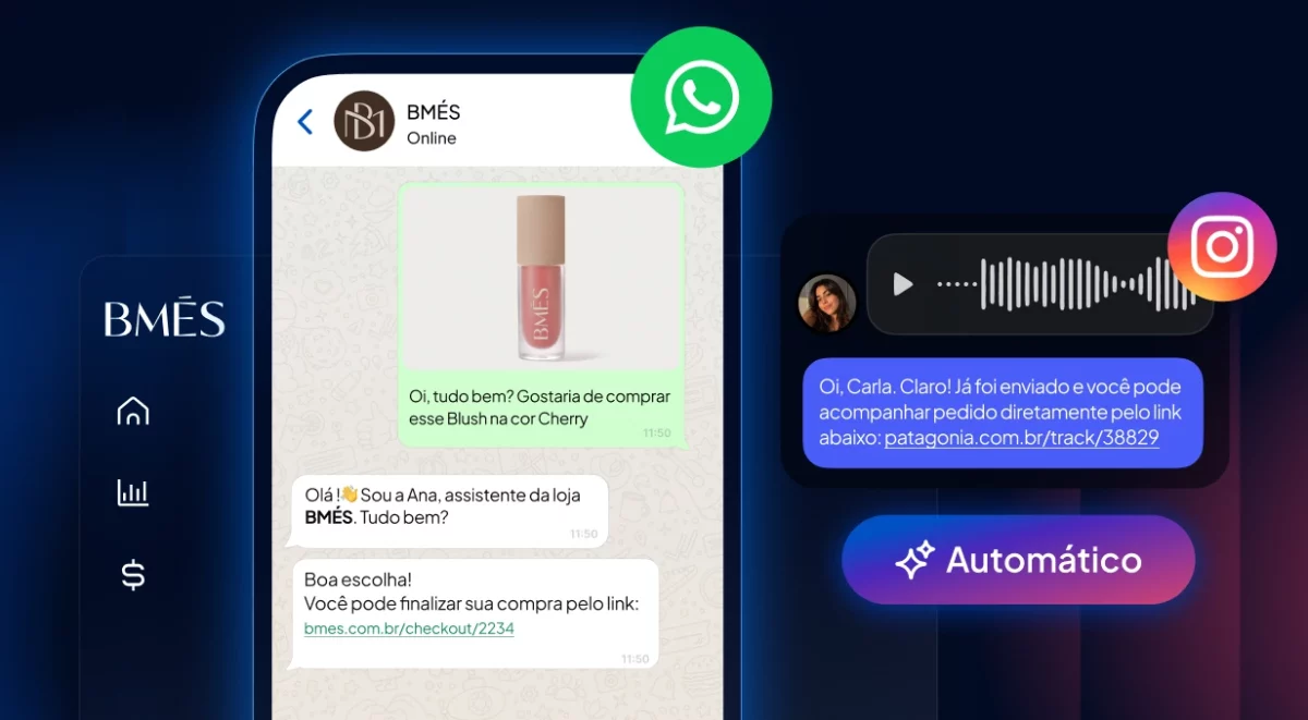 Nuvem Chat: sua IA de vendas multicanal