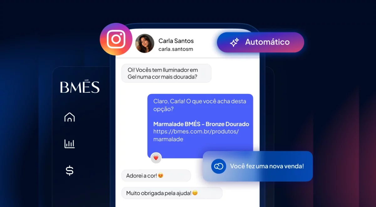Seu agente de vendas agora no Instagram
