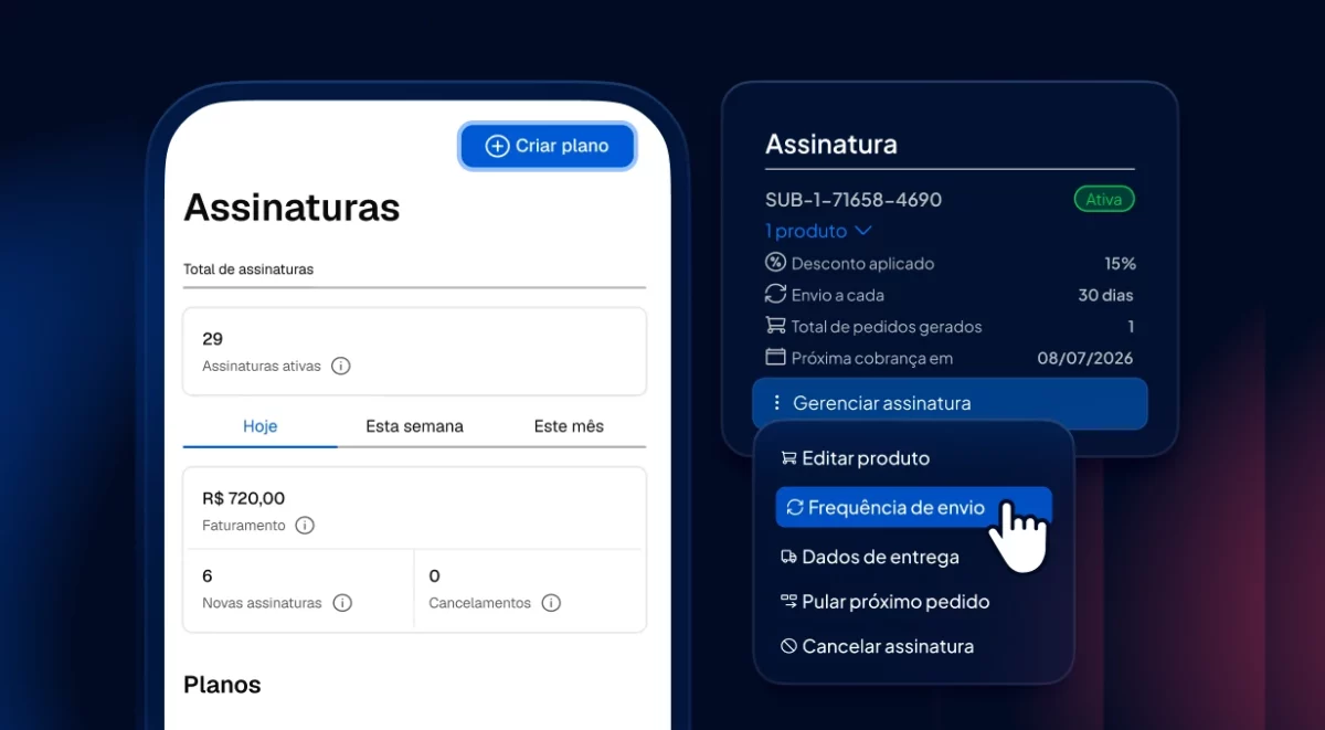 Transforme vendas em receita recorrente