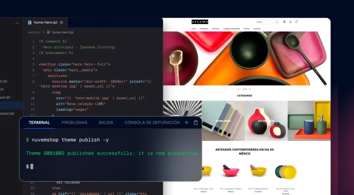 Build MCP / CLI. Crea y personaliza temas con IA