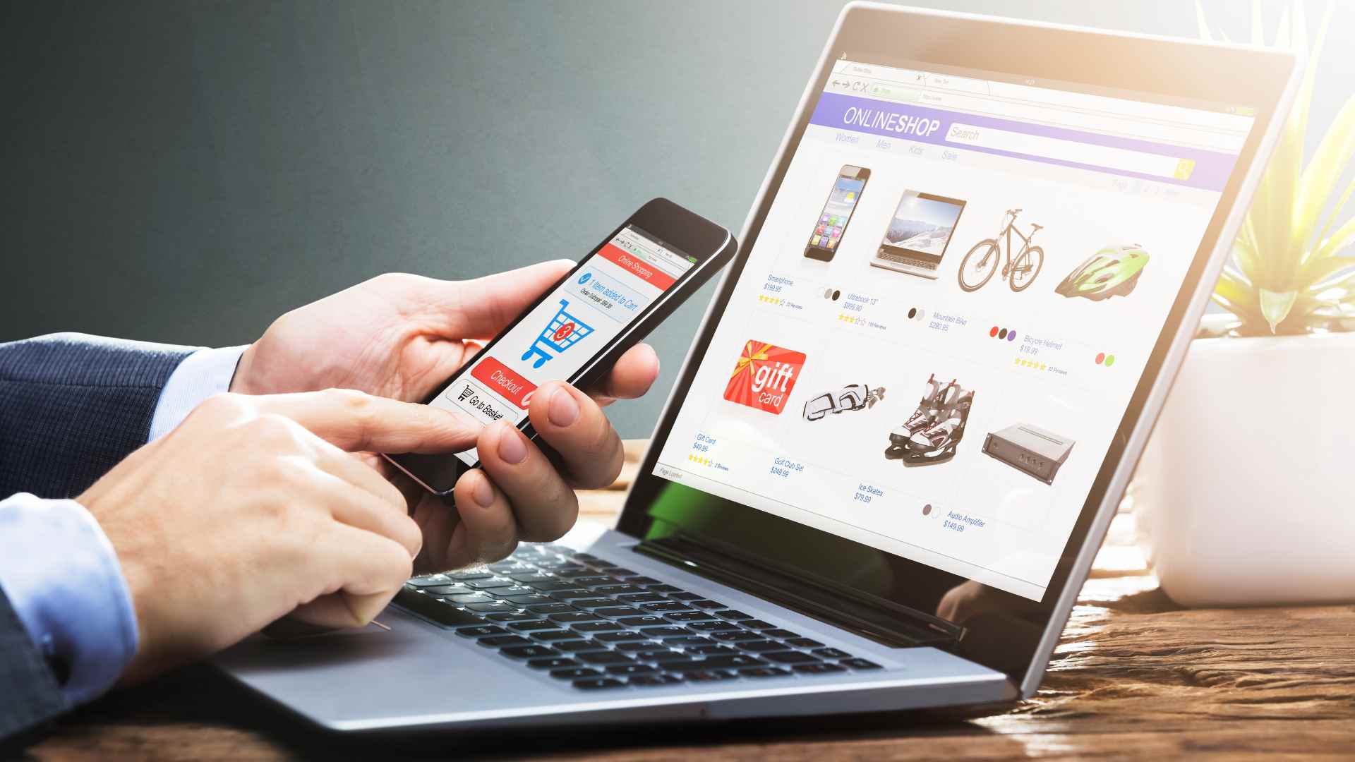 Imagen de plataforma de ecommerce